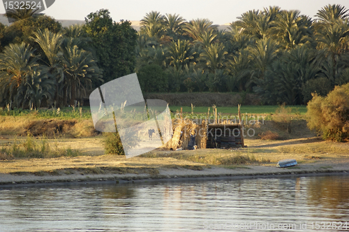 Image of River Nile scenery between Aswan and Luxor