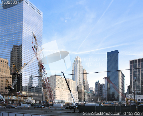 Image of construction site at Ground Zero