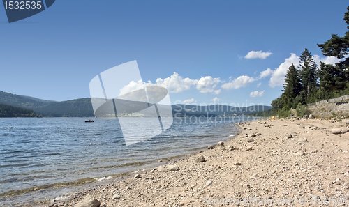 Image of sunny Schluchsee beach