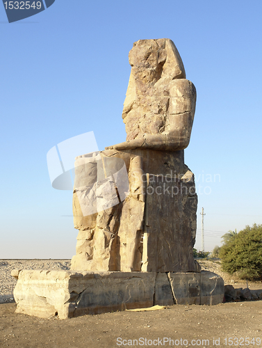 Image of Colossi of Memnon in Egypt