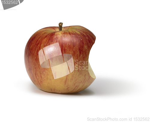 Image of bite taken out of a apple