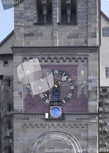 Image of decorated church clock