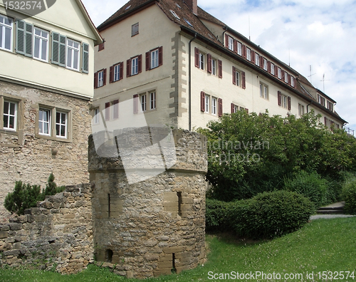 Image of city view of Marbach