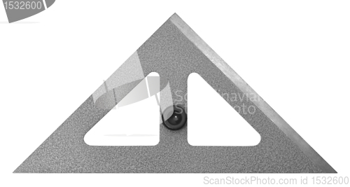 Image of metallic set square