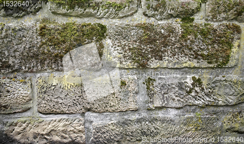 Image of old sandstone wall