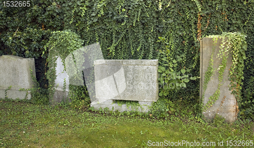 Image of detail of a jewish graveyard