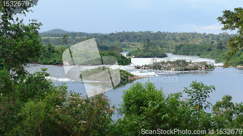 Image of River Nile scenery near Jinja in Uganda