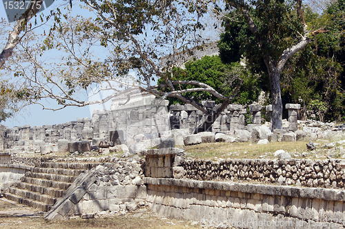 Image of temple in Chichen Itza