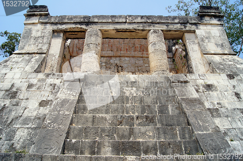 Image of Bearded man temple