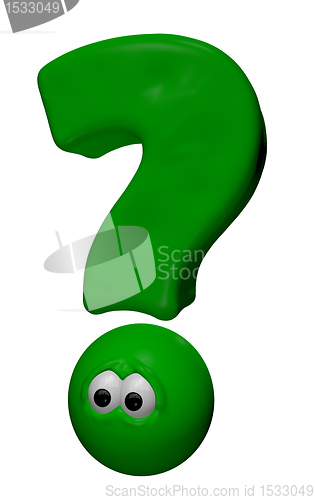 Image of funny question mark