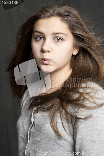 Image of Young girl portrait
