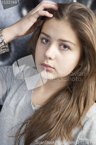 Image of Young girl portrait