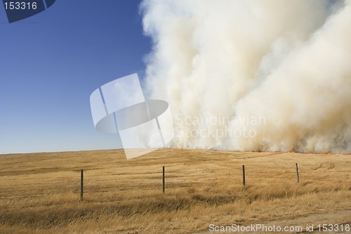 Image of prairie fire