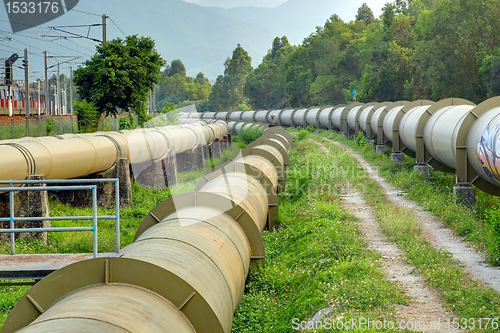 Image of Oil and Gas Industry at outdoor at day 