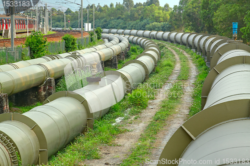 Image of Oil and Gas Industry at outdoor at day 