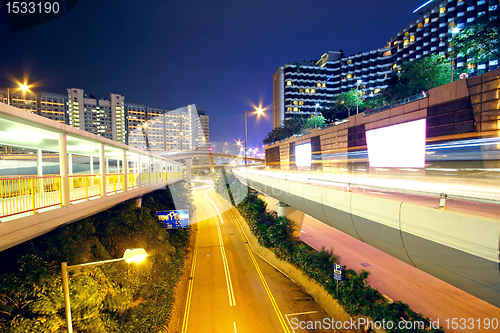 Image of urban area at night