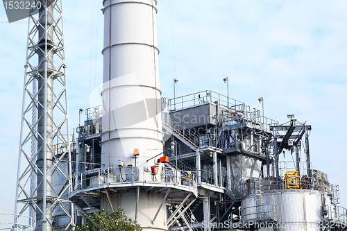 Image of Part of a big oil refinery