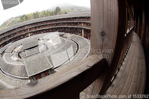 Image of Fujian tulou-special architecture of china 