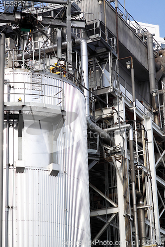 Image of Part of a big oil refinery