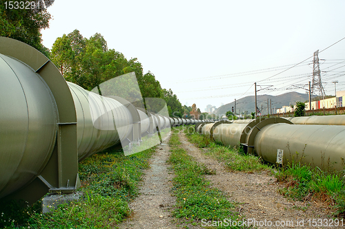 Image of Oil and Gas Industry at outdoor at day 