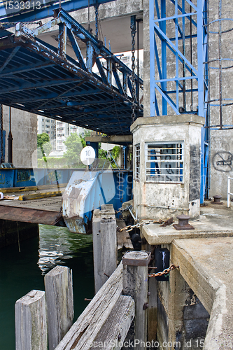 Image of abandoned harbour