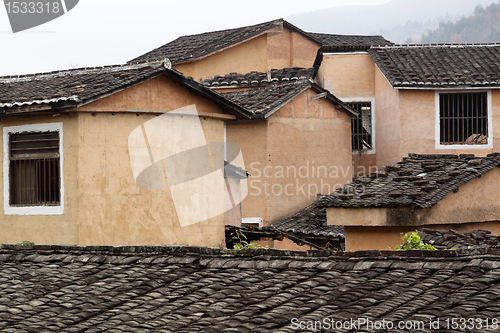 Image of Fujian tulou-special architecture of china 