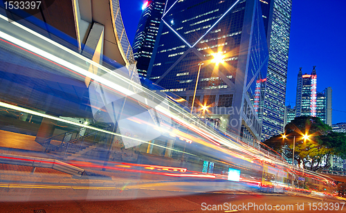 Image of traffic night