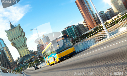 Image of traffic in macao at day 