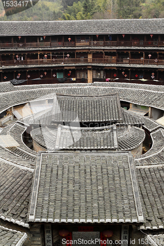 Image of Fujian tulou-special architecture of china 