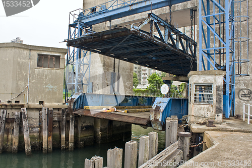 Image of abandoned harbour