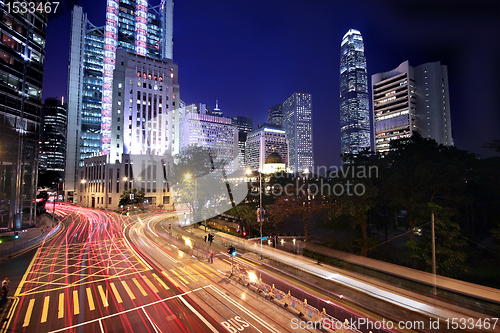 Image of downtown traffic