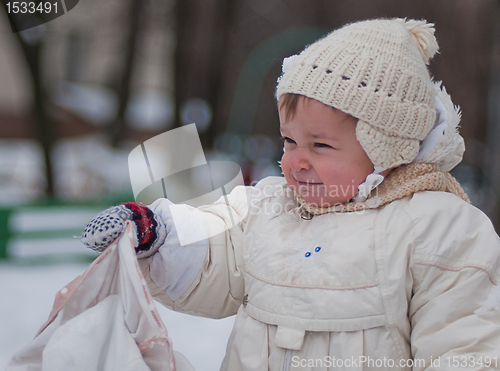 Image of Little smiling girl 