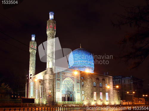 Image of Cathedral Mosque in Saint Petersburg