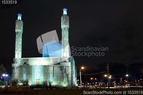 Image of Cathedral Mosque in Saint Petersburg