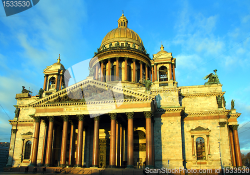 Image of isaakiy cathedral in Saint-petersburg