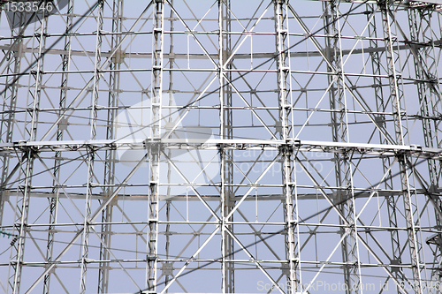 Image of abstract steel truss
