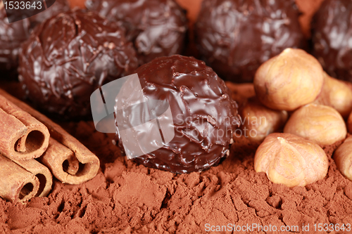 Image of Dark Chocolate Pralines