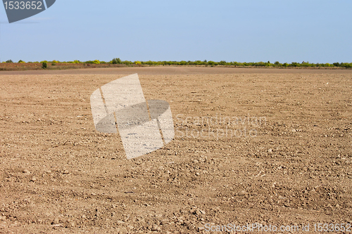 Image of Autumn field soil