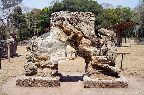 Image of Statue in Copan