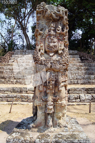 Image of Statue in Copan