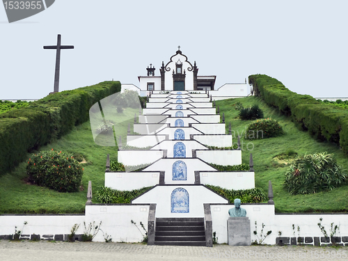 Image of church at Sao Miguel Island