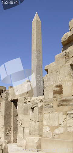 Image of Hatschepsut-Obelisk around Precinct of Amun-Re