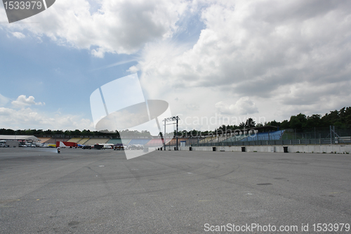 Image of panoramic view near race course