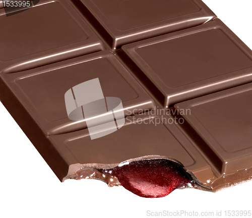 Image of jelly-filled chocolate