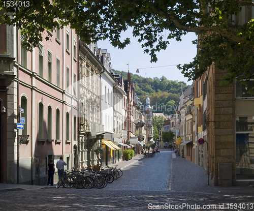 Image of Freiburg im Breisgau street scenery