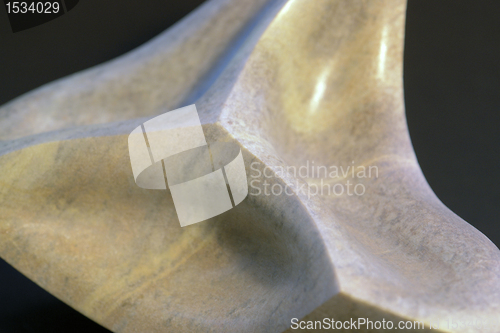 Image of soapstone sculpture detail