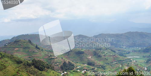 Image of Virunga Mountains in Uganda