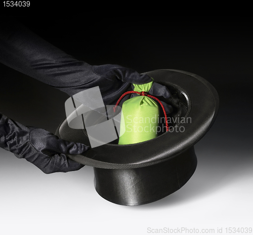Image of magic stovepipe hat