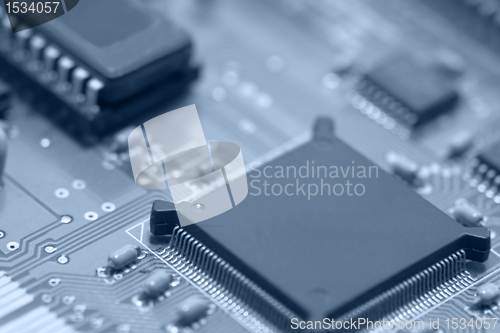 Image of circuit board detail