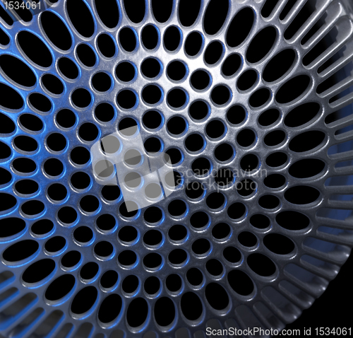 Image of metallic cover